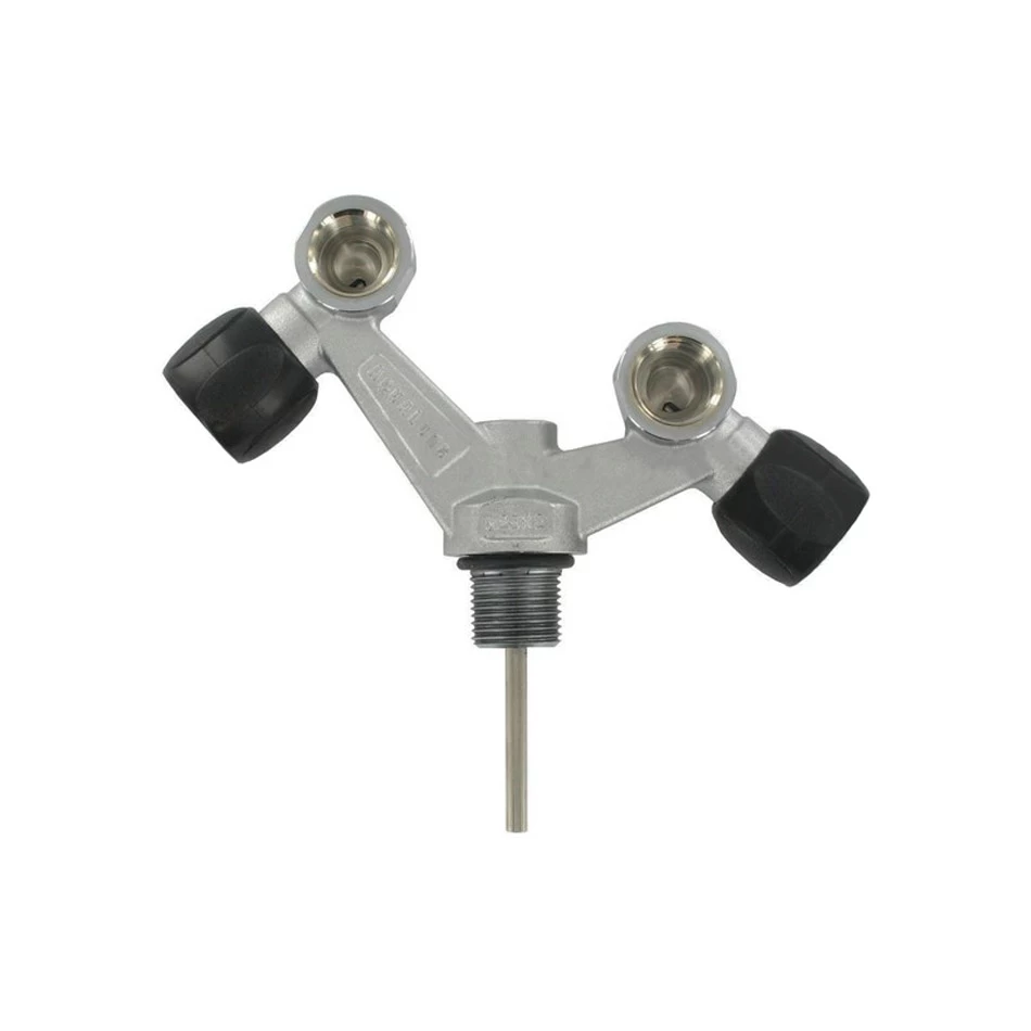 AQUALUNG ROBINETTERIE TAG Double Sortie Pour Bouteille De Plongée 230 B 3 AQUALUNG ROBINETTERIE TAG Double Sortie Pour Bouteille De Plongée 230 B