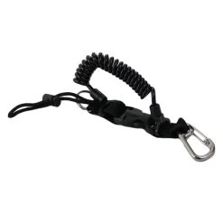 DRAGONNE Câble Armé Avec Mousqueton En Inox