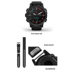 GARMIN_DESCENT MK2S NOIR MAT 19 GARMIN_DESCENT MK2S NOIR MAT -Plongée Équipement Magasin GARMIN DESCENT MK2S Noire 8