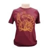 L'ARAIGNEE T-Shirt ARAIGNEE DE MER Bordeaux