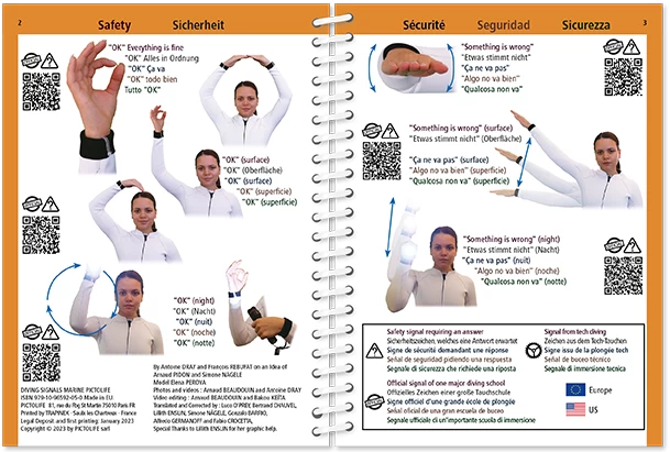 LIVRE PICTOLIFE SIGNES DE PLONGEE Immergeable 4 LIVRE PICTOLIFE SIGNES DE PLONGEE Immergeable – Image 2