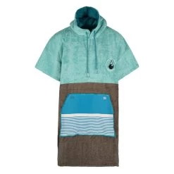 WAVE HAWAII PONCHO BAMBOO TRES En Coton Bio Et Fibre De Bamboo