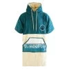 WAVE HAWAII PONCHO COTTON VELOURS PETROL En Coton Bio -Plongée Équipement Magasin WAVE HAWAII PONCHO COTTON VELOURS PETROL en coton bio WH 4